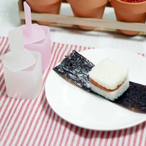 스팸김밥 삼각김밥 도시락만들기 김밥틀큐브틀, 랜덤색상, 1개
