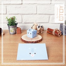 이홈베이킹 특허제품 - 엘토이 아이디어 편지지 작은사이즈, 블루뮤