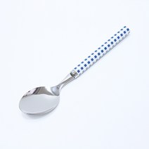 체크메이트 커트러리 스푼-네이비