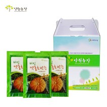 [양원농장] 호박즙/100ml 50포/맷돌호박즙/늙은호박, 100ml, 맷돌호박즙