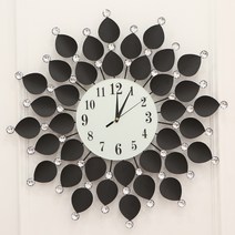 JJT M1204 강철플라워벽시계