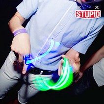 스투피드 LED 야광 클럽 파티용품 악세사리로 블링블링, 선택014_LED 투명 젤리 팔찌 (핑크)