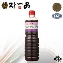 [(주)알알이푸드] 전통 장일품 100%국산콩 콩메주 간장+사은품, 0.9L, 1개