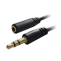 DWTMT 3.5 스테레오 연장 케이블 DW-STMF-1.5M, 블랙