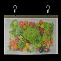 피오피나라 A4 PVC 포켓, 포켓클립(1개)