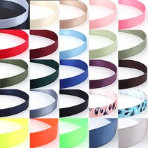 비즈아이 공단리본, 33_공단무지10mm_형광옐로_90cm