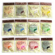 문구조아 대한산업 컬러 클레이 50g 단색 13색 세트 칼라, 갈색
