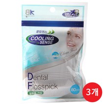 쿨링센스 일회용 치실3팩, 3ea+마술패치, 80p