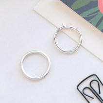 실버폭스 실버925 1.5mm 2mm 은반지 무광 유광 실버링