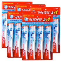 닥터세닥 슈퍼슬림 칫솔 초극세모, 4PIECE, 5PIECE