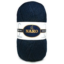 스페셜메가 뜨개실 DIY 세트, 스페셜메가-4볼 #209 곤색 30% 울 + 70% 프리미엄 아크릴