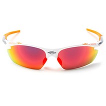 필모리스 MS-0025 White Orange 스포츠글라스 도수겸용 주야겸용, 1개