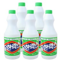 유한락스 후레쉬, 1L, 5개