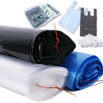 비닐봉투공장 트렌드코리아 비닐봉투 쓰레기봉투 비닐봉지, 50매