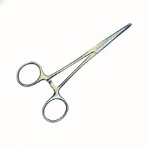 crafthouse 겸자(집게가위-포셉-솜넣는가위)직선 곡선재입고, 직선 16cm, 1개