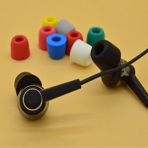 미스터홈 이어폰캡 메모리폼팁, 4mm 대, 블랙