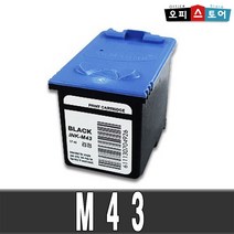 삼성 잉크 INK M43 CF370 CF371 CF375 프린터 재생잉크, M43[검정]