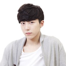 가발나라 유러피안 투블럭 컷 부분가발, 내츄럴브라운/L, 1개