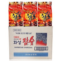 화성 바베큐 참숯 700g, 1개