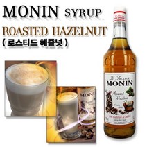 모닌 시럽(250ml/1000ml) 9종, 1개, 헤이즐넛 1000ml
