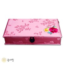 (쿠팡)모란단 예단상자-연분홍, 남색