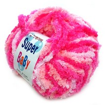 행복뜨기 슈퍼베이비 뜨개실 털실 수면실, 2238살구핑크, 1개