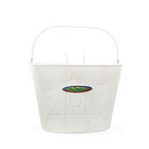 자전거용품 걸이식 바구니, 화이트, 1개