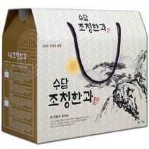 수담조청유과 500g 1kg 선물세트 수담한과 명절선물 이바지 떡 부모님선물 추석 한가위 명절선물세트, 1box