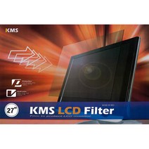 KMS LED&LCD 필터 모니터 화면 보호기, 27인치 와이드, 1