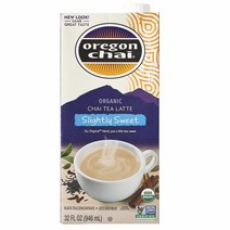 오레곤챠이 차이 티 라떼 슬라이틀리 스위트, 1개, 946ml