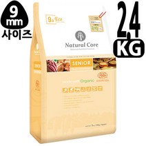 네츄럴코어 에코9a 시니어 오리 강아지 사료, 2.4kg, 1개