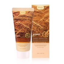 앙쥬 데일리 모이스처 클렌징 폼 곡물, 100ml, 1개, 100ml, 1개