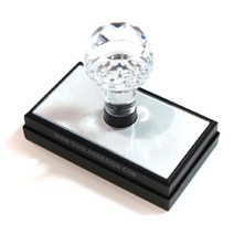두루디자인 크리스탈 명함 스탬프, 잉크 충전안함