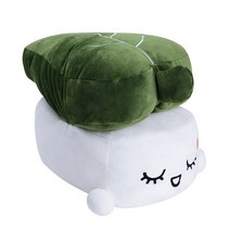 에스엔피토이월드 쵸바 봉제인형, 30cm, 깻잎양