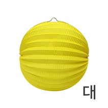 파티앤벌룬코리아 페이퍼벌룬, 대-옐로우, 1개