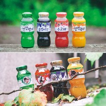 후아미 과일주스 낮은타입 라벨지 음료 스티커 라벨스티커, 1개