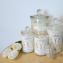 515샵 대용량 아로마 소이캔들 340ml, 라즈베리바닐라
