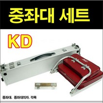 KD조구 중좌대 세트 그린피싱, 실버, 1개