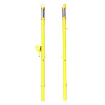 한일 배구지주 국제공인규격 체육관용 베벨기어식 높이조정 190~243cm