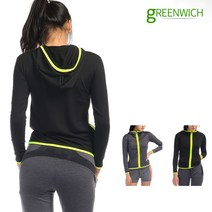[S~XL]트레이닝후드집업점퍼 바람막이요가복 dp0150_2