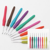 굿울 칼라코바늘 세트 뜨개 부자재