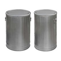 야외뱅뱅이휴지통 대형 업소용 스텐레스원형 모음 62L~210L, 야외뱅뱅이 111리터, 1개