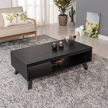 아트랙 노블-1000 거실테이블 소파 테이블, 블랙/블랙