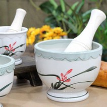 포스아트 다산 도자기 절구 방망이포함, 1개