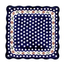 자크라디 폴란드 프릴접시(대) 1570-167A, 폴란드 핸드메이드 접시 1001-41, 1개