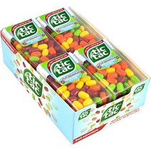 Tic Tac Tic Tac 틱택 과일 민트캔디 28g 12팩