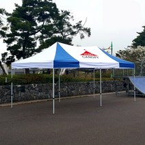 홍캐노피 스틸 프레임 32mm + 프리미엄 캐노피 천막 2 x 3 m, 빨강, 1세트
