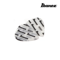 지엠뮤직_아이바네즈피크 PA14HLG_WH Heavy Grip1.0mm Ibanez Pick Grip Wizard Series Logo, 단품