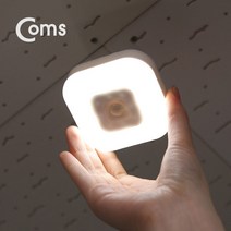 Coms 모션 인식 에너지 절전 센서 조명 매입등/센서등, 모션 인식 에너지 절전 센서 조명 백색 컬러 NW958