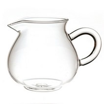 원형 유리 숙우 380ml ch095, 상세설명참조